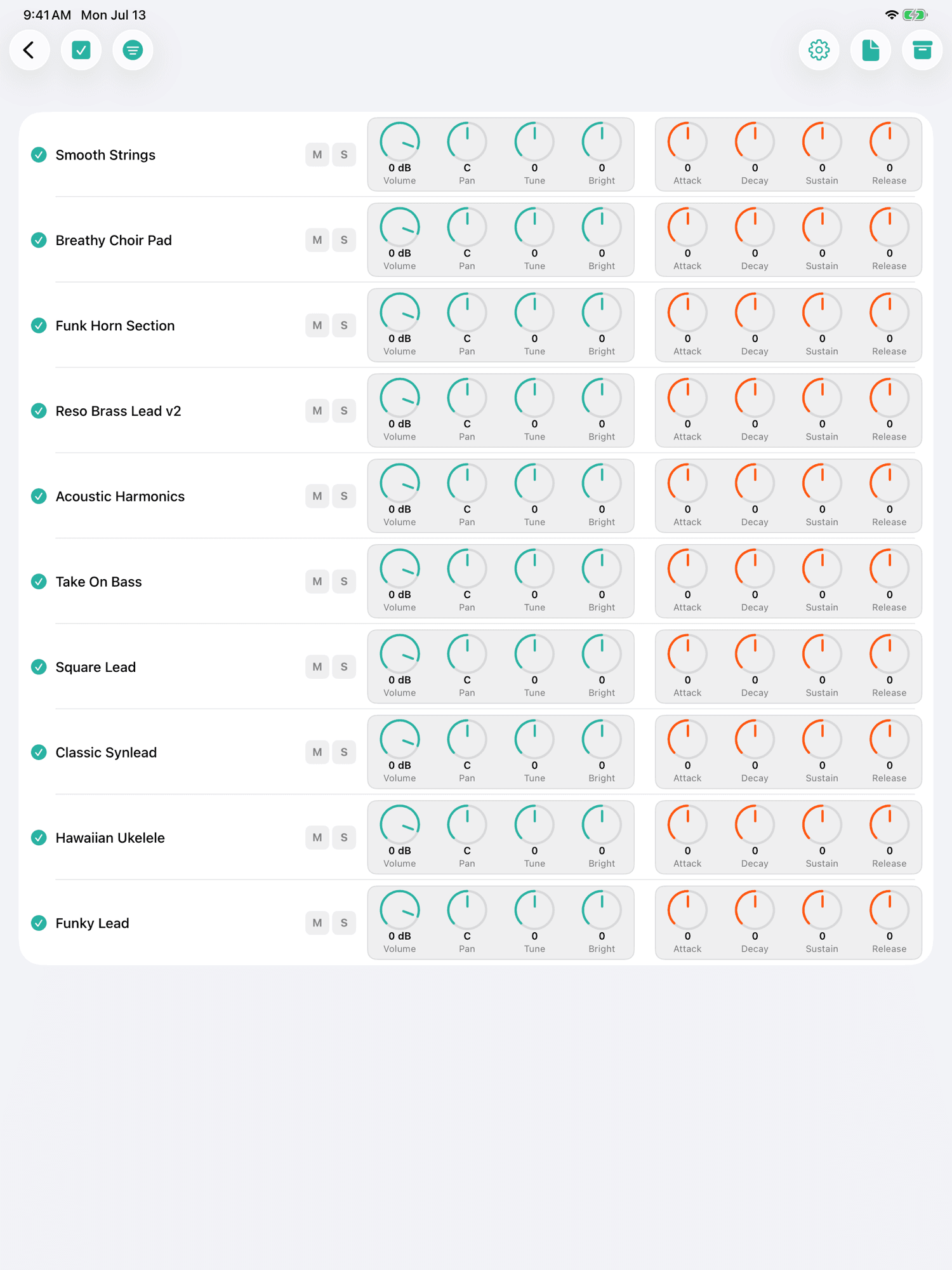 REXS — Gerenciador e player de instrumentos .exs (EXS24 / Sampler do Logic) para iPhone, iPad e Mac (2)