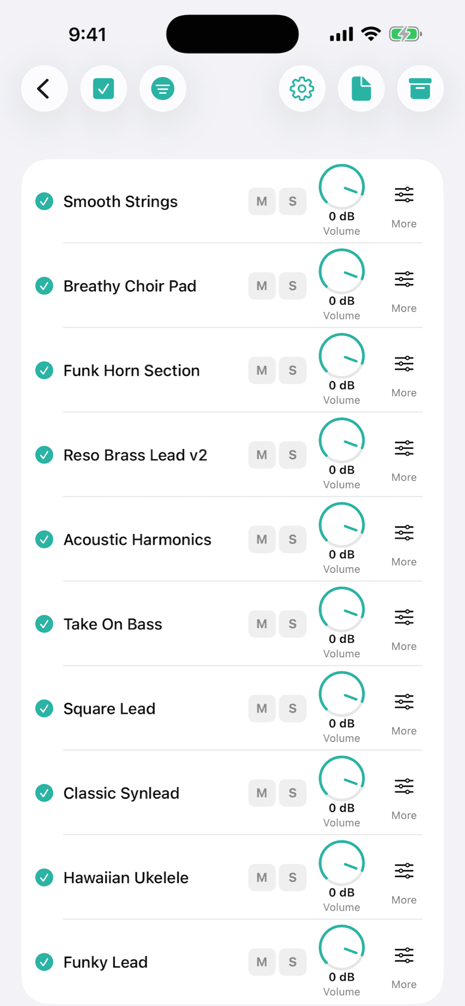 REXS — Gerenciador e player de instrumentos .exs (EXS24 / Sampler do Logic) para iPhone, iPad e Mac (4)
